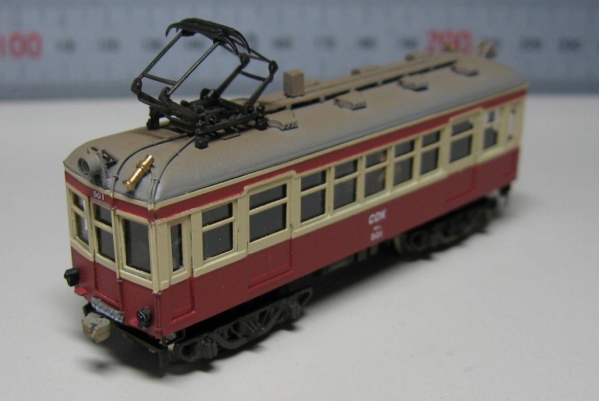 新作登場新品2009 日本鉄道模型連合会 銚子電鉄 デハ501型 完成品 私鉄電車