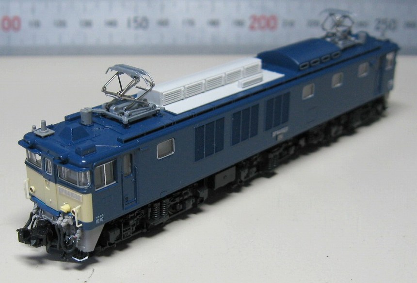 JR東日本EF64型1000番台電気機関車1032号機双頭連結器改造後 JR東日本EF64型1000番台電気機関車1032号機双頭連結器改造後