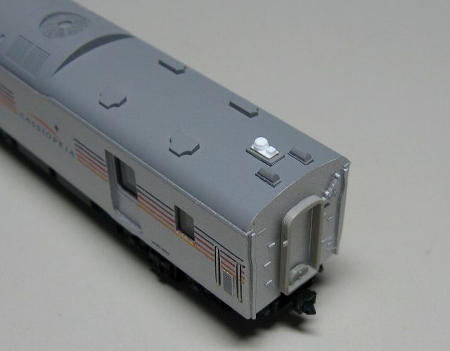 JR東日本カヤ27-501カシオペア用予備電源車タイプ 完成画像