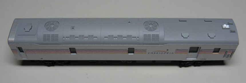 JR東日本カヤ27-501カシオペア用予備電源車タイプ 完成画像