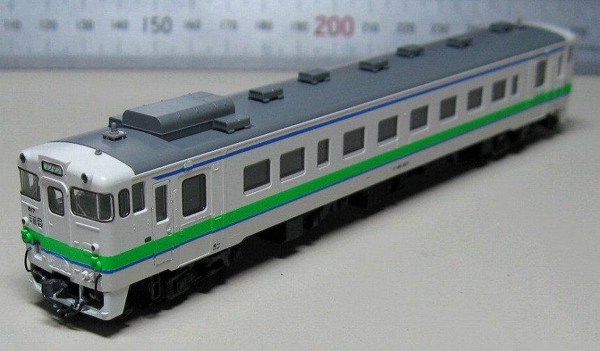 JR北海道キハ40系気動車817号ワンマンタイプ 完成画像