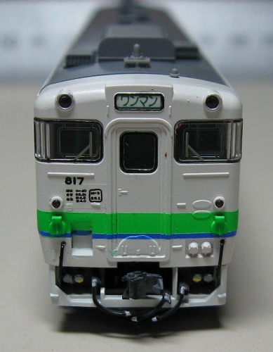 JR北海道キハ40系気動車817号ワンマンタイプ 完成画像