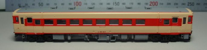 国鉄ｷﾊ53系500番台気動車完成画像