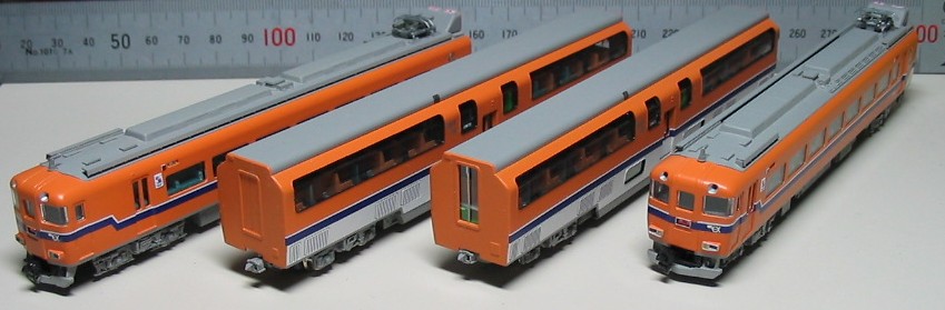 近鉄30000系ﾋﾞｽﾀEX第1～4編成 完成画像