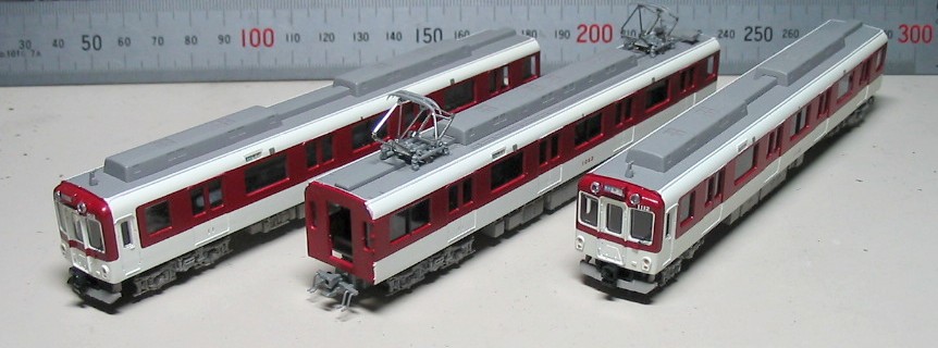 近畿日本鉄道1010系ワンマン改造タイプ 完成画像 近畿日本鉄道1010系ワンマン改造タイプ 完成画像