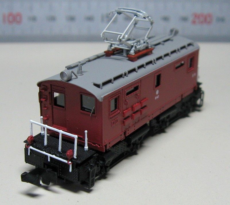 西武鉄道E41型電気機関車E42号（ワールド工芸完成品加工） 完成画像