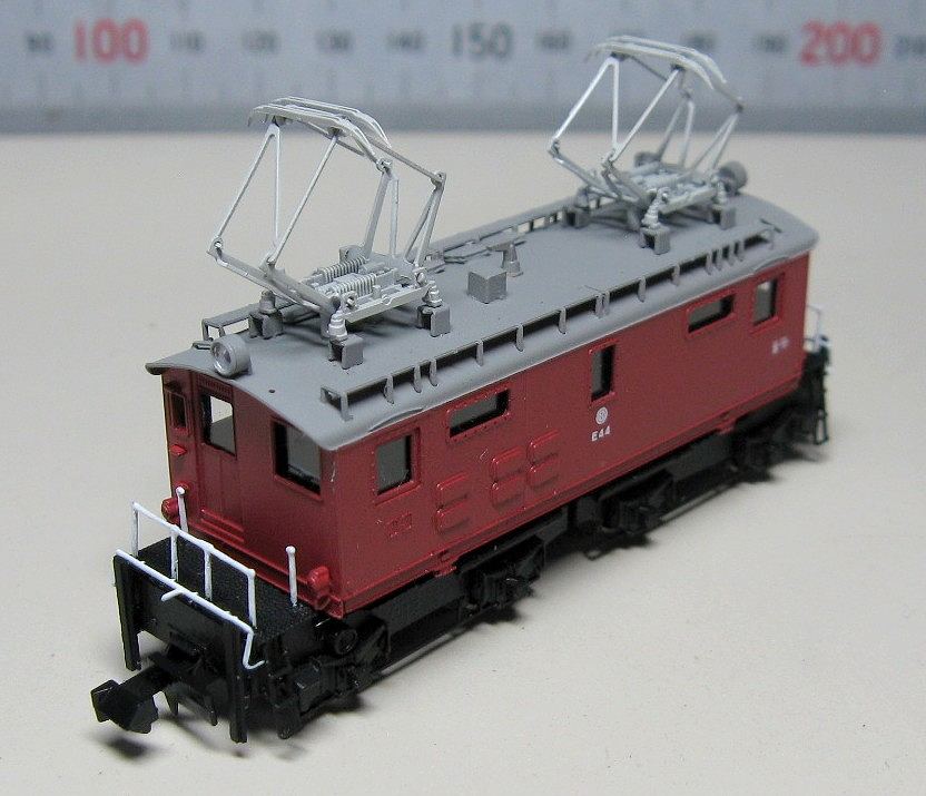 西武鉄道E41型電気機関車E44号（ワールド工芸完成品への加工）完成画像