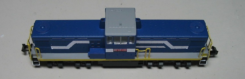 仙台臨海鉄道SD55型ﾃﾞｲｰｾﾞﾙ機関車103号機ﾀｲﾌﾟ 完成画像