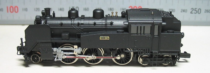 JR北海道C11-207号SLニセコ号ﾀｲﾌﾟ 完成画像